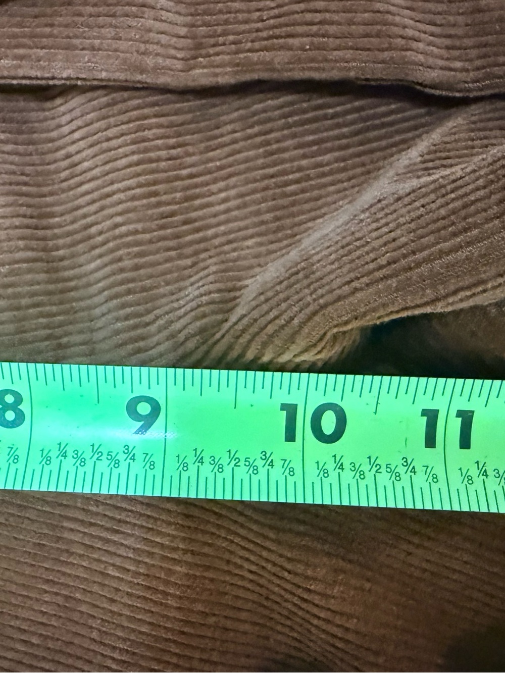 Joe's Jeans Corduroy Flare Pants in Warm Brown the Frankie bootcut - Picture 5 of 8